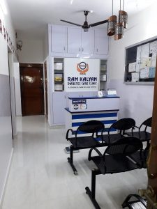 Reception with logo